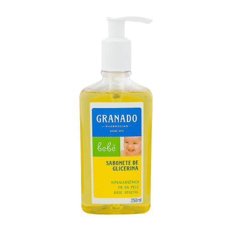 Sabonete Líquido Granado Bebe Tradicional - 250ml Menor preço em Sabonete Líquido Granado Bebe Tradicional - 250ml