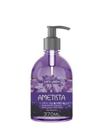 Sabonete Líquido Hidratante Ametista 370ml - Vini lady Menor preço em Sabonete Líquido Hidratante Ametista 370ml - Vini lady