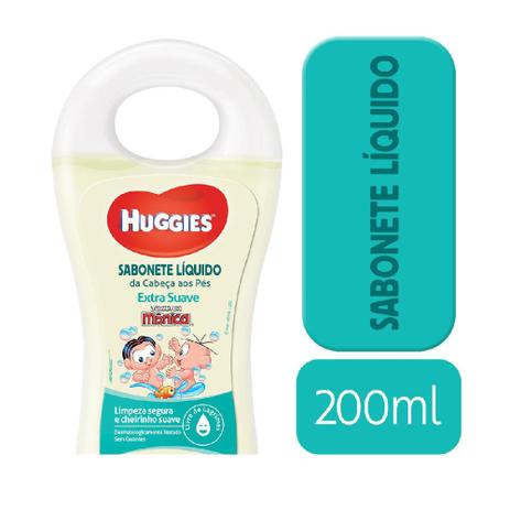 Sabonete Líquido Huggies Extra Suave - 200ml Menor preço em Sabonete Líquido Huggies Extra Suave - 200ml