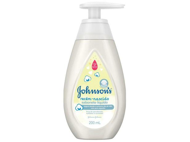 Sabonete Líquido Infantil Johnsons Baby - Recém-Nascido 200ml - Johnson's Baby Menor preço em Sabonete Líquido Infantil Johnsons Baby - Recém-Nascido 200ml - Johnson's Baby