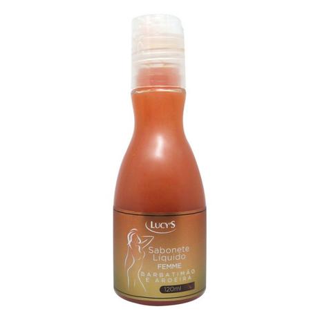 Sabonete Líquido Íntimo Femme Barbatimão Aroeira Lucys 120ml Menor preço em Sabonete Líquido Íntimo Femme Barbatimão Aroeira Lucys 120ml