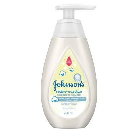 Sabonete Liquido Johnsons Recem Nascido 200ml Menor preço em Sabonete Liquido Johnsons Recem Nascido 200ml
