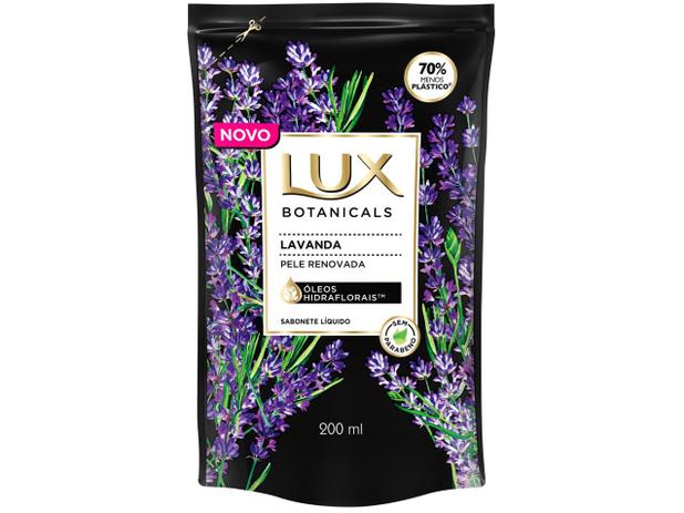 Sabonete Líquido Lux Botanicals Lavanda - 200ml Menor preço em Sabonete Líquido Lux Botanicals Lavanda - 200ml