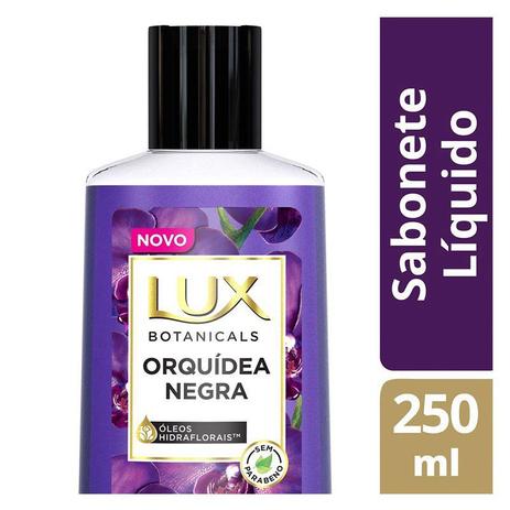 Sabonete Líquido Lux Botanicals Orquídea Negra 250ml Menor preço em Sabonete Líquido Lux Botanicals Orquídea Negra 250ml