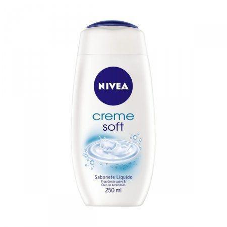 Sabonete Liquido Nivea Creme Soft 250ml Menor preço em Sabonete Liquido Nivea Creme Soft 250ml