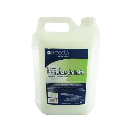 Sabonete Líquido Proteínas do Leite Exaccta Galão 5 litros Menor preço em Sabonete Líquido Proteínas do Leite Exaccta Galão 5 litros