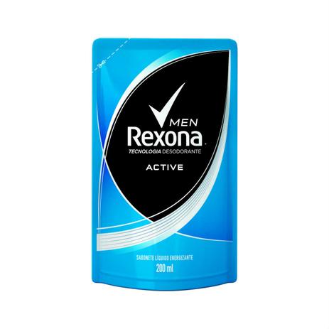 Sabonete Líquido Rexona Active - 200ml Menor preço em Sabonete Líquido Rexona Active - 200ml