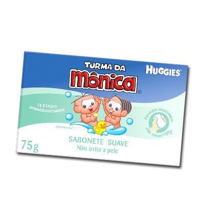 Sabonete t.monica huggies 75g suave - Huggies turma da mônica Menor preço em Sabonete t.monica huggies 75g suave - Huggies turma da mônica