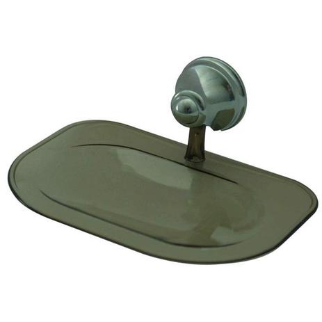 Saboneteira Bello Bagno Nobile - Fumê. - Soltecn Menor preço em Saboneteira Bello Bagno Nobile - Fumê. - Soltecn