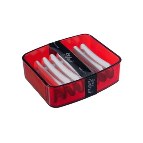 Saboneteira Coza 9,2 x 8 x 3 cm Splash Vermelha é boa?