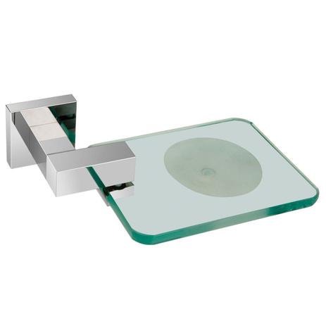 Saboneteira de Parede 2060 C 215 Quadra Meber Metais Cromado Menor preço em Saboneteira de Parede 2060 C 215 Quadra Meber Metais Cromado