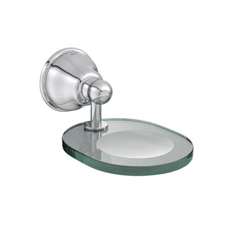 Saboneteira de Parede em Vidro Belle Époque Cromada E Transparente - Deca Menor preço em Saboneteira de Parede em Vidro Belle Époque Cromada E Transparente - Deca