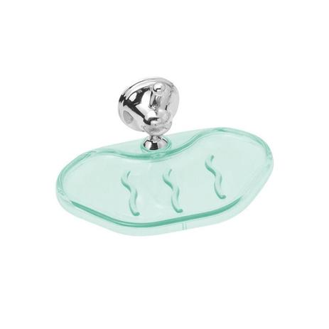 Saboneteira de Parede Ideale Verde - Aquaplás Menor preço em Saboneteira de Parede Ideale Verde - Aquaplás