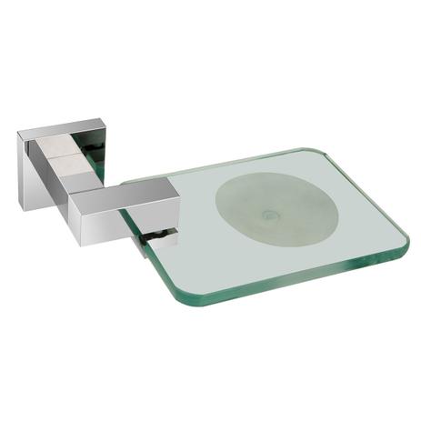 Saboneteira De Parede Quadra Cromada 2060 C 215 Meber Menor preço em Saboneteira De Parede Quadra Cromada 2060 C 215 Meber