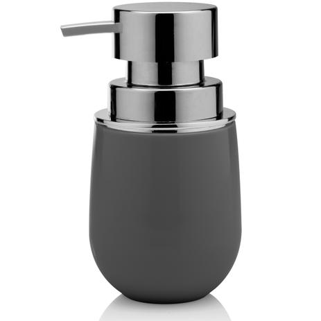 Saboneteira Líquida 400ml Dispenser Para Sabonete Lavabo Chumbo - Ou Menor preço em Saboneteira Líquida 400ml Dispenser Para Sabonete Lavabo Chumbo - Ou