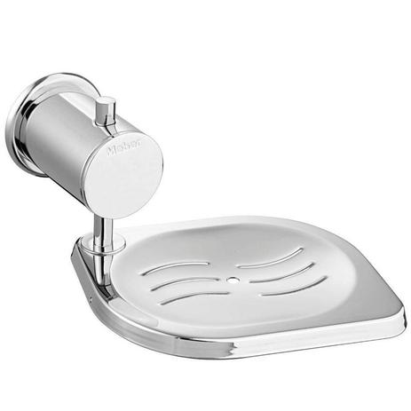 Saboneteira Meber Domus de Metal para Parede 304 C 40 Cromada Menor preço em Saboneteira Meber Domus de Metal para Parede 304 C 40 Cromada