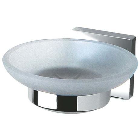 Saboneteira para parede Quadra Perflex Menor preço em Saboneteira para parede Quadra Perflex