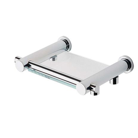 Saboneteira para parede Titânio Perflex Menor preço em Saboneteira para parede Titânio Perflex