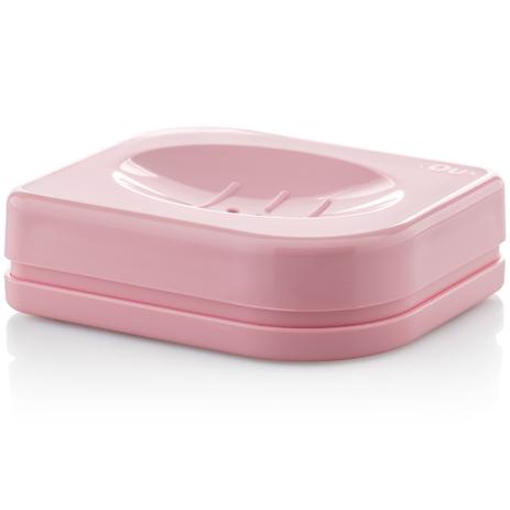 Saboneteira Pétala Porta Suporte Sabonete Em Barra Bancada Rosa Quartzo - Ou é boa?