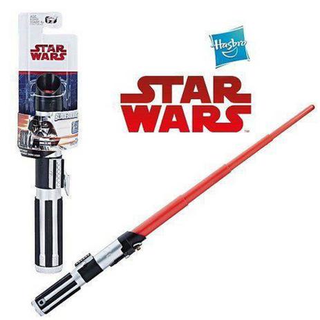 Sabre Básico Star Wars Darth Vader Vermelho B2915/B2912 - Hasbro Menor preço em Sabre Básico Star Wars Darth Vader Vermelho B2915/B2912 - Hasbro