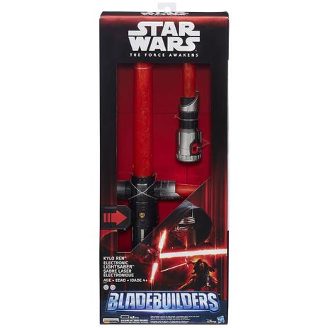 Sabre de Luz Eletrônico Vilão - Kylo Ren - Star Wars VII B2948 Hasbro Menor preço em Sabre de Luz Eletrônico Vilão - Kylo Ren - Star Wars VII B2948 Hasbro