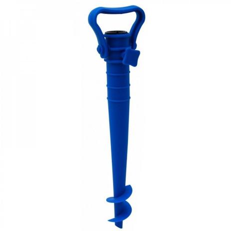 Saca Areia Azul com Suporte para Guarda Sol e Vara de Pescar Mor Menor preço em Saca Areia Azul com Suporte para Guarda Sol e Vara de Pescar Mor