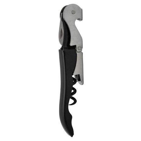 Saca rolha abridor de vinho profissional aço inox - Unihome Menor preço em Saca rolha abridor de vinho profissional aço inox - Unihome