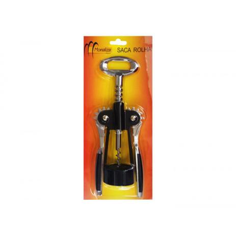 Saca Rolha De Metal Monaliza 20cm Menor preço em Saca Rolha De Metal Monaliza 20cm
