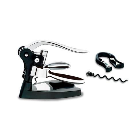 Saca Rolhas Profissional Acessórios de Vinho Preto - Brinox Menor preço em Saca Rolhas Profissional Acessórios de Vinho Preto - Brinox