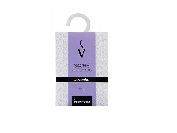 Sache perfumado 30g lavanda - Via aroma Menor preço em Sache perfumado 30g lavanda - Via aroma
