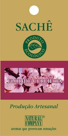 Sachê Perfumado Celulose de Algodão Flor de Cerejeira - Natural company Menor preço em Sachê Perfumado Celulose de Algodão Flor de Cerejeira - Natural company