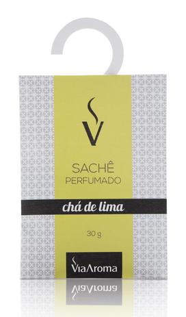 Sachê Perfumado Chá de Lima 30g - Via aroma Menor preço em Sachê Perfumado Chá de Lima 30g - Via aroma