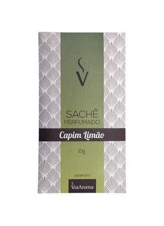 Sachê Perfumado Via Aroma 10g / Capim Limão Menor preço em Sachê Perfumado Via Aroma 10g / Capim Limão