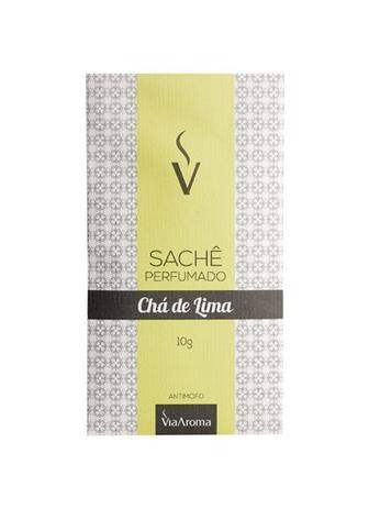 Sachê Perfumado Via Aroma 10g / Chá De Lima Menor preço em Sachê Perfumado Via Aroma 10g / Chá De Lima
