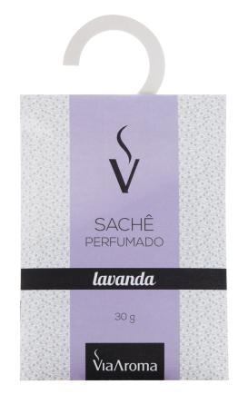 Sachê perfumado Via Aroma 30 gr / Lavanda Menor preço em Sachê perfumado Via Aroma 30 gr / Lavanda