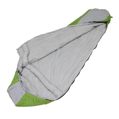 Saco De Dormir Azteq Raptor Verde e Cinza Menor preço em Saco De Dormir Azteq Raptor Verde e Cinza