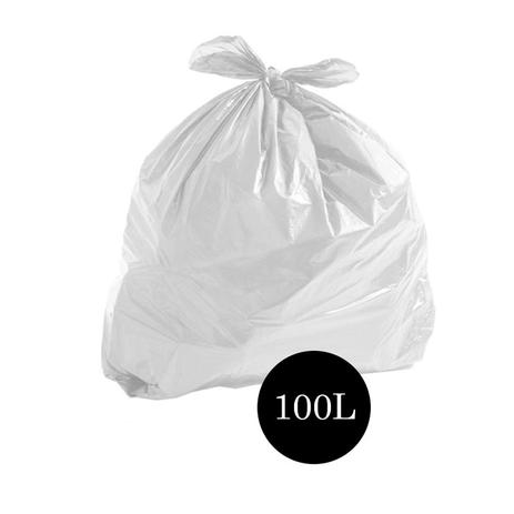 Menor preço em Saco de Lixo Comum Leitoso 100LTS PCT C/100 UN - Embalac
