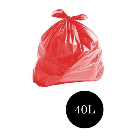 Saco de Lixo Comum Vermelho 40LTS PCT C/100 UN - Coex Menor preço em Saco de Lixo Comum Vermelho 40LTS PCT C/100 UN - Coex