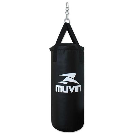 Saco de Pancada Preto com Mosquetao e Girador Muvin 80 Cm 15 Kg é boa?