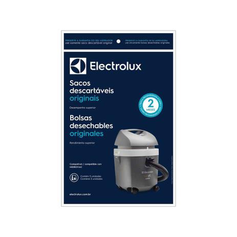 Saco Descartavel Aspirador Electrolux Hidrovac Menor preço em Saco Descartavel Aspirador Electrolux Hidrovac