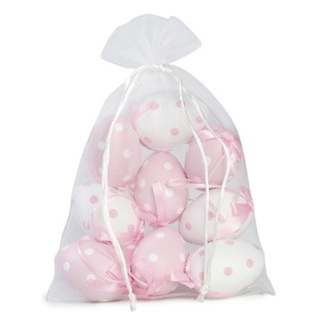 Saco Embalagem C/ Ovo De Páscoa 9 Un 4cm Bolinha Rosa/Branca - Cromus Menor preço em Saco Embalagem C/ Ovo De Páscoa 9 Un 4cm Bolinha Rosa/Branca - Cromus
