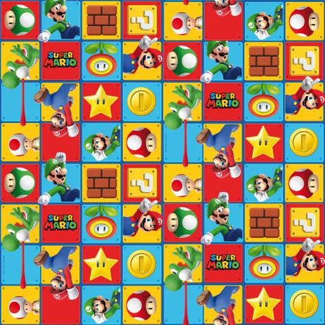 Saco P/Presente Super Mario 47X32Cm C/40 Un. - Cromus Menor preço em Saco P/Presente Super Mario 47X32Cm C/40 Un. - Cromus
