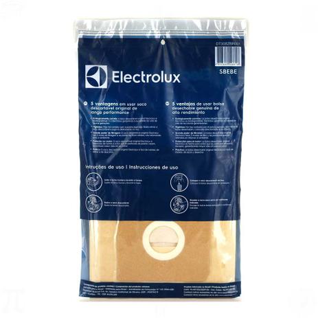 Saco para Aspirador de Pó Berry Electrolux Descartável Original 3 Unidades Menor preço em Saco para Aspirador de Pó Berry Electrolux Descartável Original 3 Unidades
