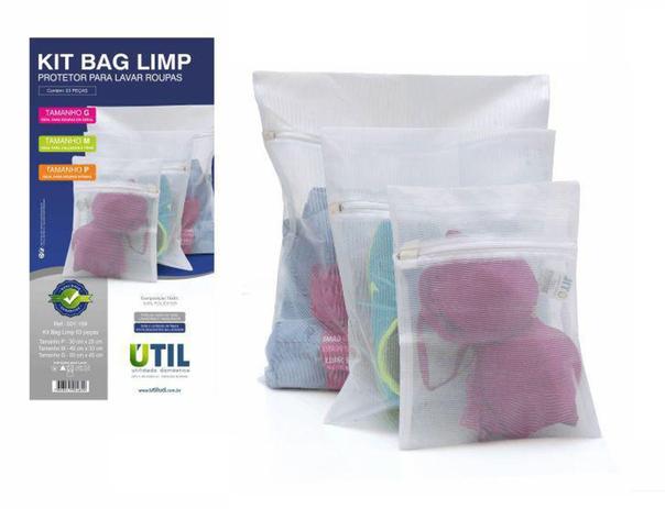 Saco Para Lavar Kit C/3 Tamanho P/M/G - Bisburn - UTIL Menor preço em Saco Para Lavar Kit C/3 Tamanho P/M/G - Bisburn - UTIL
