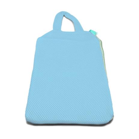 Saco para Lavar Tênis 20x30cm Azul - Unhome Menor preço em Saco para Lavar Tênis 20x30cm Azul - Unhome