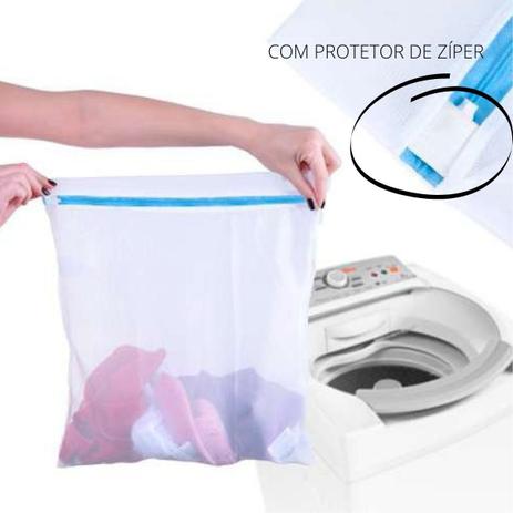 Saco protetor de roupas íntimas e delicadas para lavar na máquina - evita pelos e bolinhas tamanho M 34x48cm - vida pratika Menor preço em Saco protetor de roupas íntimas e delicadas para lavar na máquina - evita pelos e bolinhas tamanho M 34x48cm - vida pratika
