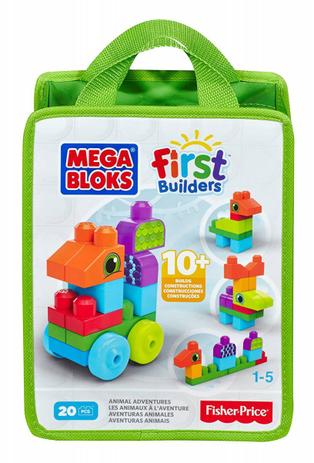 Sacola 20 Peças Criar Animais Mega Bloks - Mattel CNH10 é boa?