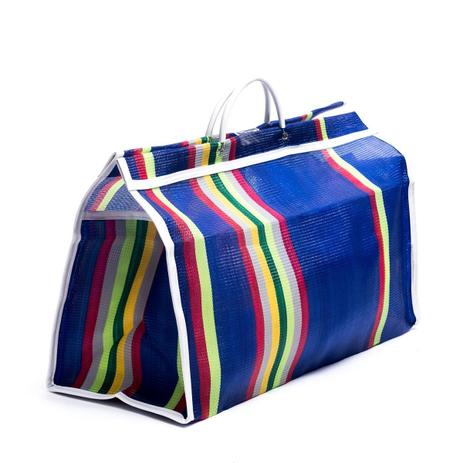 ikea blue zipper bolsas