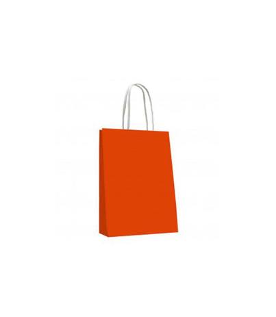 Sacola de Papel Para Lembrancinhas Laranja com 10 unidades - Festabox Menor preço em Sacola de Papel Para Lembrancinhas Laranja com 10 unidades - Festabox