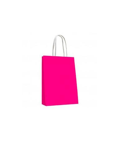 Sacola de Papel Para Lembrancinhas Rosa Pink com 10 unidades - Festabox Menor preço em Sacola de Papel Para Lembrancinhas Rosa Pink com 10 unidades - Festabox